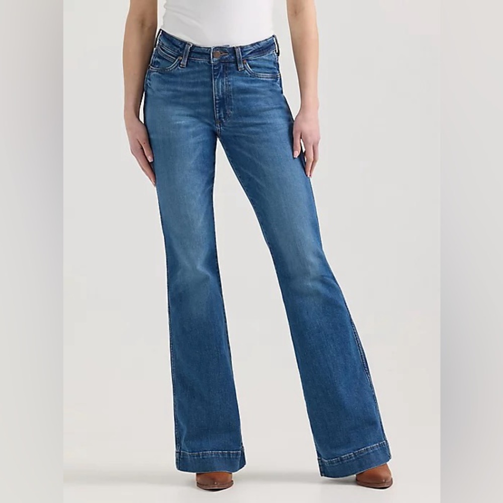 Wrangler high rise trouser